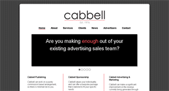 Desktop Screenshot of cabbell.co.uk